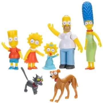 The Simpsons Action Figures Family Multi-Pack: 2.5" Scale Collectibles