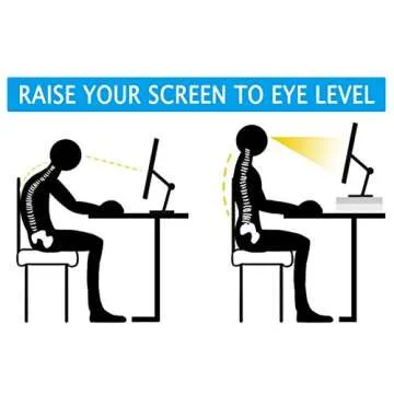 Clear Computer Stand 16 inch, Acrylic Computer Monitor Riser with Sturdy, Hold up to 40lbs Desktop Monitor Stand Heavy Duty Computer Stand Acrylic, 12mm Thickness Computer Stand for Office, Home