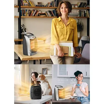 GiveBest Portable Electric Space Heater for Home and Office Warmth