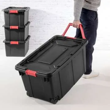 Durable Sterilite Industrial Tote Set for Effective Storage