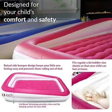 EnerPlex Inflatable Travel Bed for Kids and Toddlers