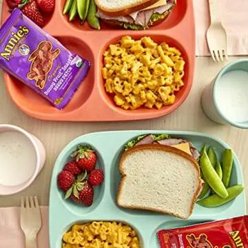 Annie's Yummy Bunnies and Cheddar, Mac and Cheese Made with Organic Pasta, 6 oz (Pack of 12)