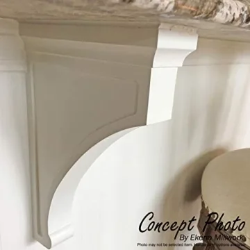 Ekena Millwork Clarksville Brackets for Stylish Home Support
