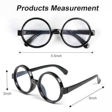 Kiddokids Wizard Glasses for Costumes and Everyday Fun
