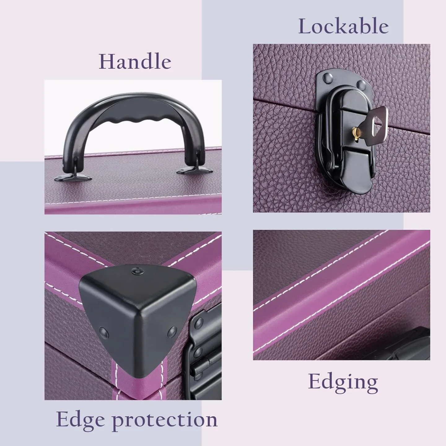 FRENESSA Wheeled Nail Case - Organize Your Supplies