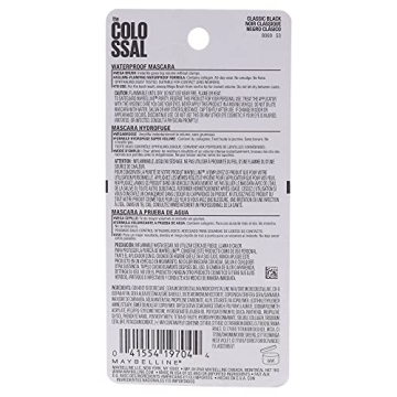 Maybelline Volum' Express Waterproof Mascara for Luscious Lashes