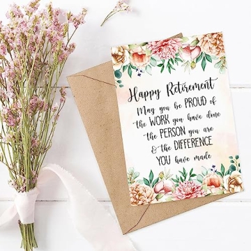 Retirement Card for Coworkers - Meaningful Farewell Gift
