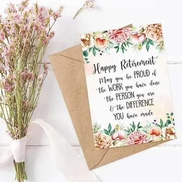 Retirement Card for Coworkers - Meaningful Farewell Gift