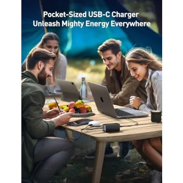 Alfox 200W USB C Charger - 6 Port Fast Charging Station