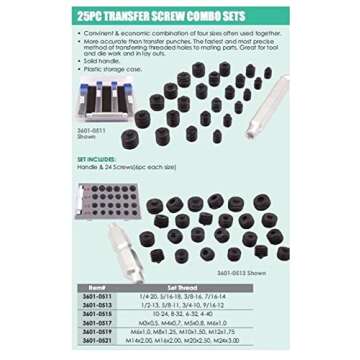Precision HHIP Transfer Screw Set for Efficient Projects