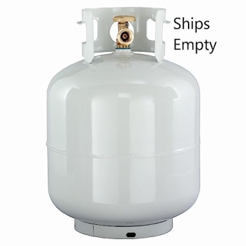 Durable 20 lb Steel Propane Tank with OPD Valve