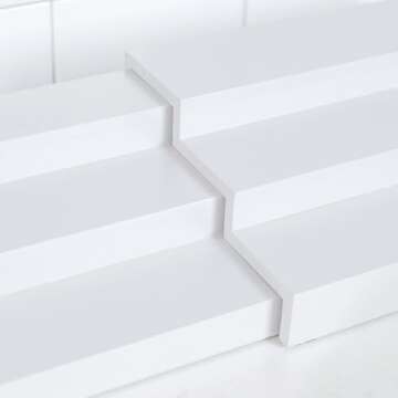 Expandable 3-Tier Spice Rack for Kitchen Storage