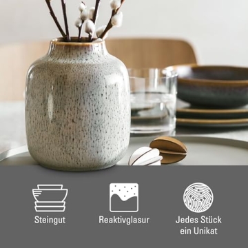 Villeroy & Boch Lave Home Nek Vase Small Beige 41.5oz