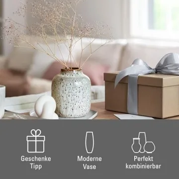 Villeroy & Boch Lave Home Nek Vase Small Beige 41.5oz