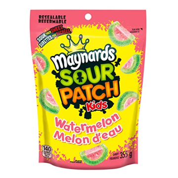Delicious Maynards Sour Patch Kids Watermelon Candy 355g