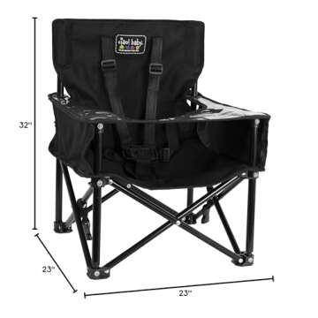 ciao! baby Pug Portable Booster Seat for Safe Feeding