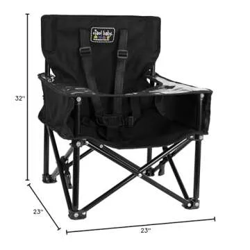 ciao! baby Pug Portable Booster Seat for Safe Feeding