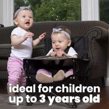 ciao! baby Pug Portable Booster Seat for Safe Feeding