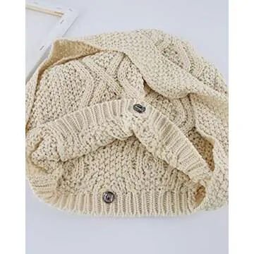 ENBEI Handmade Crochet Bag–Boho Chic Shoulder Bag, Aesthetic Kinted Bag,Cute Crossbody Bag,Perfect for Beach, Shopping or Daily Use – Stylish Durable(White)