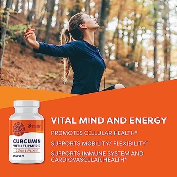 Vimergy Curcumin Turmeric Liquid Capsules for Health
