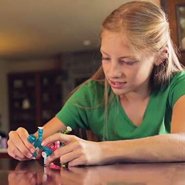 Zing Stikbots - Set of 4 Clear Animation Action Figures