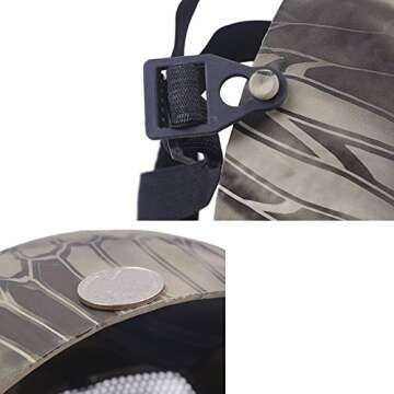 Airsoft Mask Full Face - Scary Skull Halloween Ghost Mask - Tactical Mask Skeleton with Metal Mesh Eye Protection - Horror Zombie Mask for BB Cs War Game Shooting Masquerade Cosplay Movie Props Party