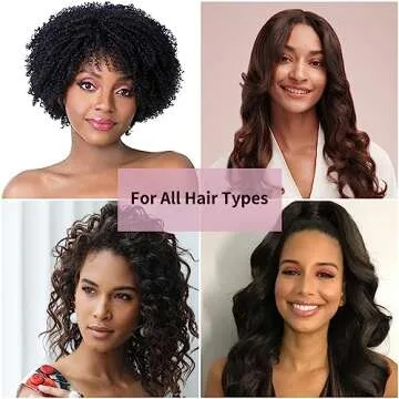 Eternal Hair Curler Heatless Set, Satin Heatless Curling Rod Headband, No Heat Rollers Hair Curlers for Long and Short Hair, Overnight Hair Curlers (pink)