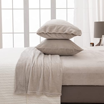 Ultra Soft Velvet Plush Queen Sheets by Great Bay Home