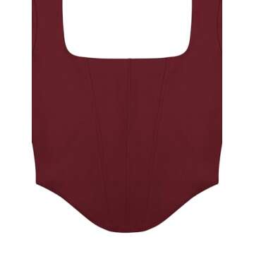 REORIA Y2K Sexy Long Sleeve Crop Top for Women