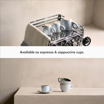 KIVY Stoneware Espresso Cups Set - Craft & Style in 4-Piece