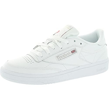 Reebok Women's Club C 85 Sneakers - White/Light Grey, Style & Comfort in Every Step