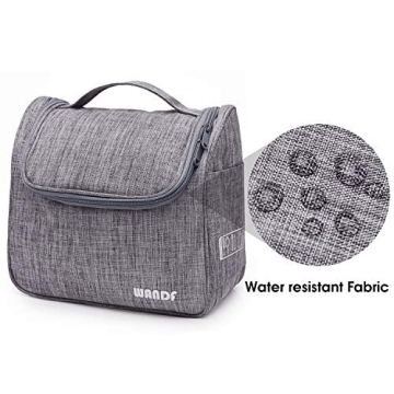 WANDF Hanging Toiletry Bag - Lightweight & Water-Resistant Organizer