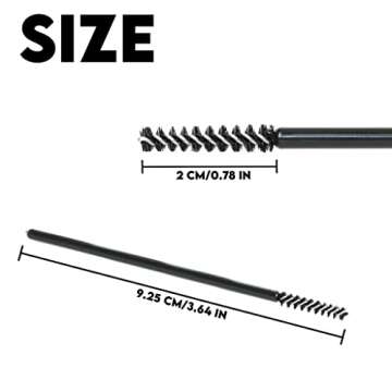 Mini Disposable Mascara Wands for Precision Makeup Application