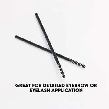 Mini Disposable Mascara Wands for Precision Makeup Application