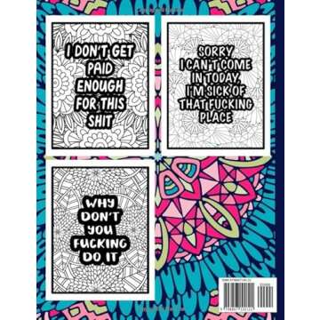 Things I Want To Say At Work But Can't: Swear Word Coloring Book For Adults - Relaxation and Humor i...