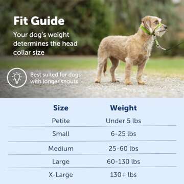 PetSafe Gentle Leader No-Pull Dog Headcollar - The Ultimate Solution to Pulling - Redirects Your Dog's Pulling for Easier Walks - Helps You Regain Control - Small, Deep Purple