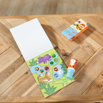 Melissa & Doug Sticker WOW! Tiger Bundle with 600 Stickers