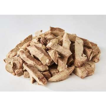 Fresh Is Best - Freeze Dried Healthy Raw Meat Treats for Dogs & Cats - Beef Heart Fillets