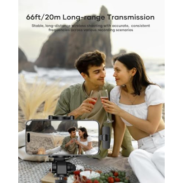 CZOCPOS Wireless Microphone for Crystal Clear Audio