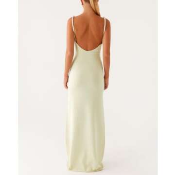 Giraropa Sexy Spaghetti Strap Maxi Dress for Women