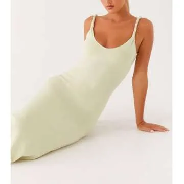 Giraropa Sexy Spaghetti Strap Maxi Dress for Women