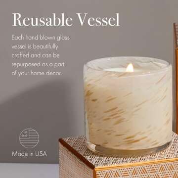 LAFCO Holiday Classic Candle - White Maple Bourbon - 50 Hours