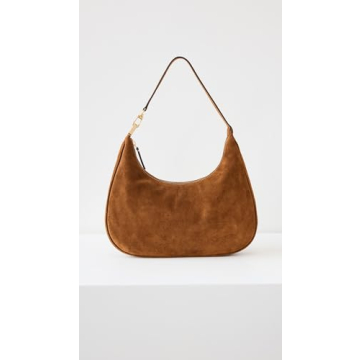 Elegant STAUD Women's Sylvie Shoulder Bag in Tan