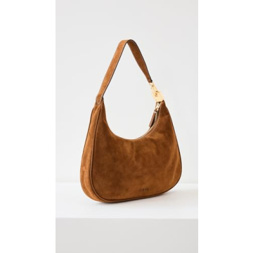 Elegant STAUD Women's Sylvie Shoulder Bag in Tan