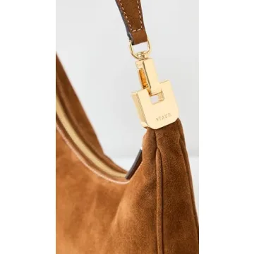Elegant STAUD Women's Sylvie Shoulder Bag in Tan