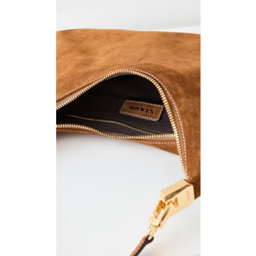 Elegant STAUD Women's Sylvie Shoulder Bag in Tan