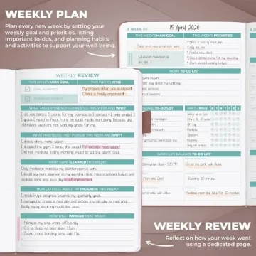 Clever Fox Daily Planner 2nd Edition for Ultimate Time Management