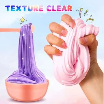 DIY Sweets Slime Kit, Cake & Ice Cream Slime Making Kit for Girls Ages 8-12, Creativity Kids Slime Kits to Make Butter Slime, Cloud Slime & Fluffy Slime, Fun Slime Party Favors Birthday Gifts Toys