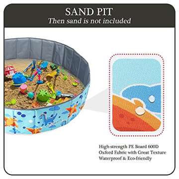 OMNISAFE Kids Ball Pit - Portable & Durable Fun