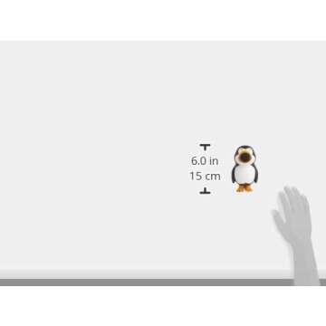 Hog Wild Penguin Ball Popper Toy - Christmas Stocking Stuffer Includes 4 Soft Foam Balls - Squeeze to Pop Air Powered Balls Up to 20 Feet - Safe for Indoor/Outdoor Play - Gift for Kids, Girls, Boys